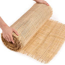 24" Width Square Rattan Cane Webbing Roll 15 Feet Fine Radio Net - Like New