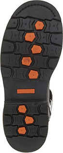 HARLEY DAVIDSON HARLEY-DAVIDSON MEN'S ELECTRON LEATHER MOTORCYCLE SIZE 9.5 - Like New