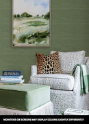 NuWallpaper x Society Social Classic Faux Grasscloth Peel and Stick Wallpaper - Brand New