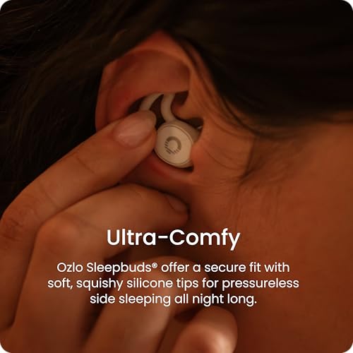 OZLO SLEEPBUDS AND TRAVEL CASE BUNDLE - PURPLE - Like New