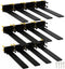 ISOKER Floating Shelf Bracket, 12 Pack Shelf Brackets, Hidden Shelf Bracket - Like New