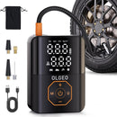 OLGEO TIRE INFLATOR PORTABLE AIR COMPRESSOR 160PSI TIRE INFLATOR FOR CAR - BLACK - Like New