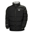 HELLY HANSEN YU 23 REVERSIBLE PUFFER MENS LEISURE JACKET - SIZE: MEN L - BLACK - Brand New