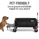 Portal 26" Extra Wide 55" Long Foldable Wagon with Tailgate, Large 600L - Like New