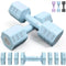 SPORTNEER ADJUSTABLE DUMBBELLS HAND WEIGHTS SET - BLUE - Brand New