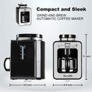 Secura Coffee Automatic Coffee Maker with Grinder, 17 oz CM6686AT - Black Like New