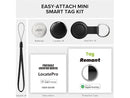 GENERIC AIR TRACKER TAGS-4 PACK - BLACK - Like New