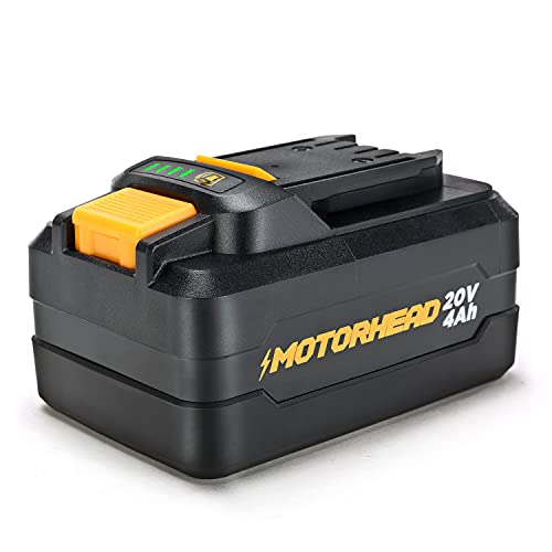 MOTORHEAD 20V ULTRA LITHIUM-ION HIGH-CAPACITY 4AH BATTERY MH-03-B-B1-20V4.0AH-1 - Like New