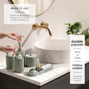 CLARA CLARK SAGE GREEN BATHROOM SET - 19PC ACCESSOR USER-CREATED CONTENT - Like New