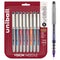UNIBALL VISION NEEDLE ROLLERBALL PENS, FINE POINT, ASSORTED COLOR INK 8 COUNT - Brand New