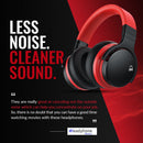 COWIN E7 BASIC C ACTIVE NOISE CANCELLING HEADPHONES - RED - Like New