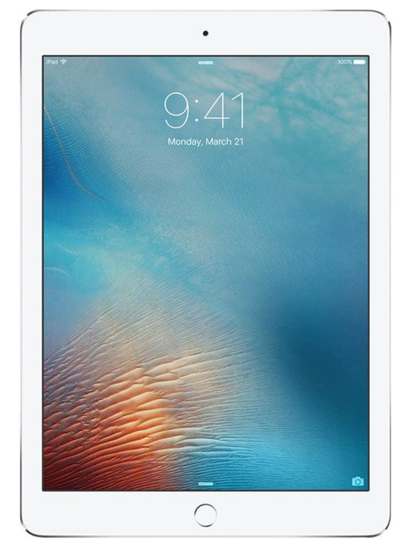 For Parts: APPLE IPAD PRO 9.7" 32GB WIFI + LTE MLRV2LL/A - SILVER MOTHERBOARD DEFECTIVE
