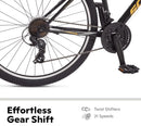 SCHWINN HIGH TIMBER MOUNTAIN BIKE, ALUMINUM, STEEL FRAME,27.5IN- BLACK - Like New