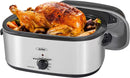 Sunvivi Roaster Oven, 18 Quart Electric Roaster Oven - SILVER Like New