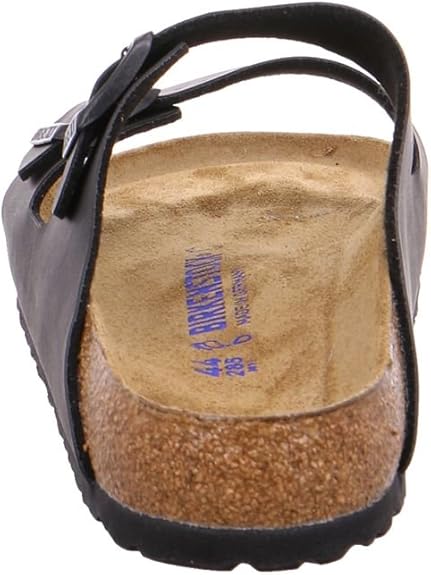 BIRKENSTOCK ARIZONA SOFT FOOTBED BIRKO-FLOR BLACK - SIZE: MEN 9 WOMEN 11 - BLACK - Brand New