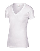 88VL Anvil Ladies' Lightweight V-Neck T-Shirt New