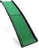 PAWSTEP PET RAMP POLY GRASS FOLDING PORTABLE DOG RAMP NON-SLIP 50894 - GREEN - Like New