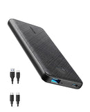 ANKER PORTABLE CHARGER USB-C PORTABLECHARGER 10000MAH 20W POWERDELIVER - BLACK Brand New