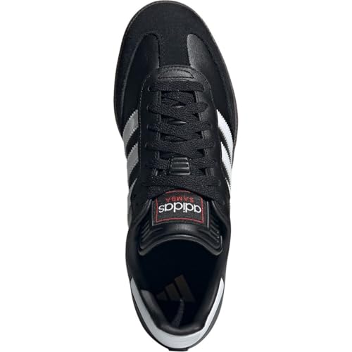 IH6000 ADIDAS UNISEX-ADULT SAMBA INDOOR WOMEN BLACK/WHITE/VIVID RED SIZE 6 - Brand New