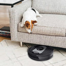 SharkBlu UR2500SR AI Ultra Robot Vacuum,Ultra Clean,Home - Black/Silver - Like New