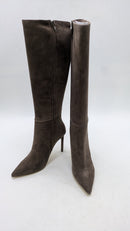 Tony Bianco Women's Apollo Espresso Suede Knee-high Dress Boots, Size 6.5 - Brand New