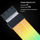 LIAN LI STRIMER WIRELESS 24-PIN RGB MOTHERBOARD POWER EXTENSION CABLE - Brand New