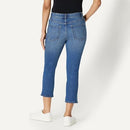AEWM11371M25 AMAZON ESSENTIALS WOMEN'S LOW STRETCH SLIM MEDIUM BLUE SIZE 10 - Brand New