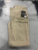 GALAXY BY HARVIC PANTS MEN'S 4 WAY STRETCH CASUAL - SIZE: MEN 30X31 - KHAKI - Brand New