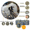 LOYUYU Bike Pannier Bag Multifuction Trunk Bags 13 Gallons Large - Army Green - Brand New
