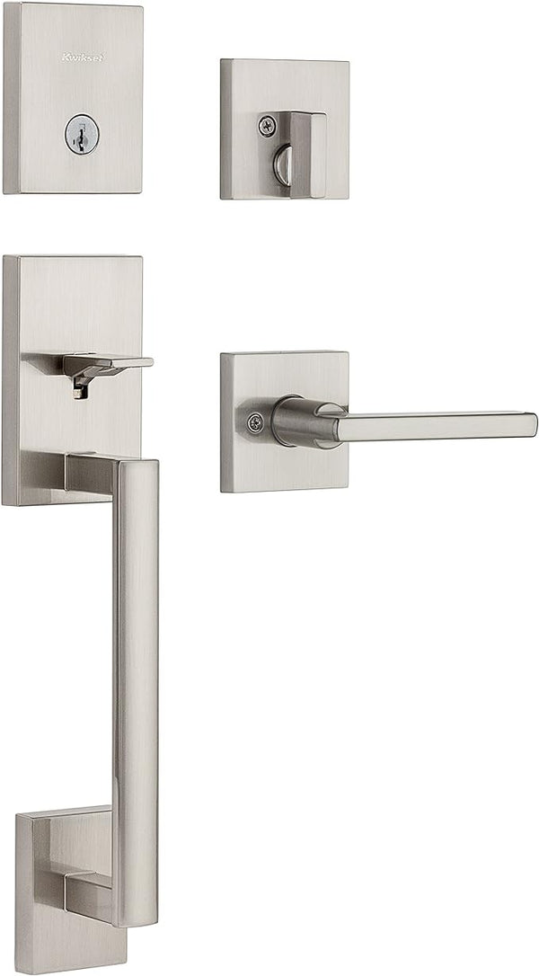 Kwikset San Clemente Front Door Lock Handle Deadbolt 98180-002 - Scratch & Dent