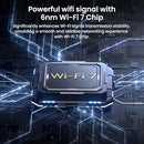TENDA BE3600 DUAL BAND WIFI 7 ROUTER 3X1G PORTS EASY RE3L/BE3600-BLACK - BLACK - Like New