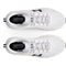 3026175 Under Armour Men Charged Assert 10 White/Black Size 10.5 - Like New