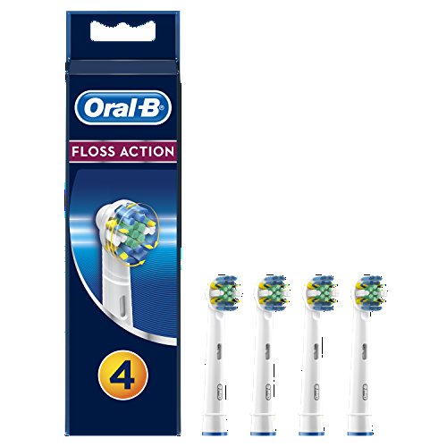 ORAL-B ORAL B FLOSS ACTION REPLACEMENT HEADS, 4 CT - WHITE - Brand New