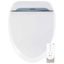 BioBidet Toilet Seat Wireless Remote Dual Nozzle, B07VH2RP6Y - Elongated White - Like New