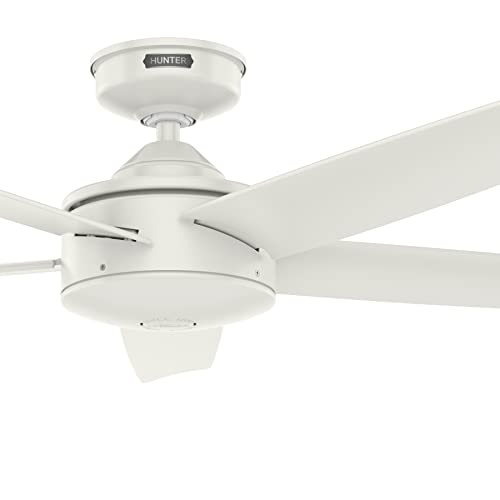 HUNTER FAN 52 INCH CEILING FAN WITH 5 BLADES CC5C14C24 - FRESH WHITE - Like New