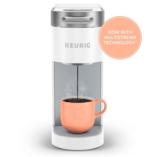 KEURIG K-SLIM SINGLE SERVE K-CUP POD COFFEE MAKER SLEEK DESIGN - WHITE - Like New