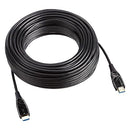 Amazon Basics HDMI Fiber Optic Cable, Ethernet Ready, 100 feet, Black - Like New