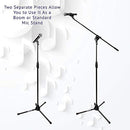 LYXPRO MICROPHONE STAND BOOM ARM TILTING ROTATING FLOOR PODIUM STAGE - BLACK - Like New