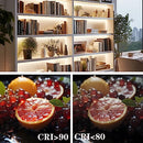 TOPAI 24V COB LED Strips Lights Natural White 32.8ft/10M Super Bright 4000K - Like New