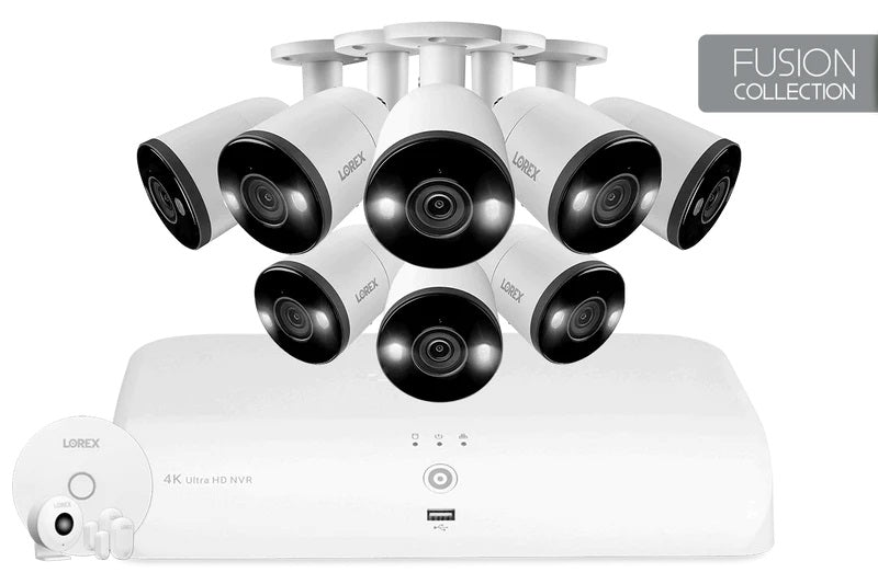 For Parts: Lorex 4K Security System TN84428AF8SK-E MOTHERBOARD DEFECTI ...