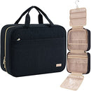 NISHEL TRAVEL TOILETRY BAG WOMEN PORTABLE HANGING ORGANIZER NS06A0102 - BLACK - Like New