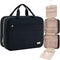 NISHEL TRAVEL TOILETRY BAG WOMEN PORTABLE HANGING ORGANIZER NS06A0102 - BLACK - Like New