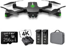 UNTEI Drones with Camera for Adults 4K GPS Auto Return Home EC20-V3 - Black - Like New