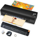 CHILINO 13 INCH LAMINATOR MACHINE A-3 9-IN-1 THERMAL LAMINATOR - GLOSSY BLACK - Like New