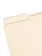 SMEAD FILE FOLDER WITH PROTECTION 1/3-CUT TAB LEGAL SIZE MANILA 100 PER BOX - Brand New