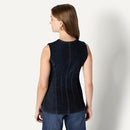 AEWM86473F25 Amazon Essentials women's regular-fit denim vest size 6x - Brand New