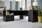 Realspace Magellan Performance 71"W L-Shape Corner Desk 956652 - Espresso Like New