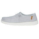 121413058 HEY DUDE WENDY SLIP-ON WOMEN'S SHOE CHAMBRAY/ LIGHT GRAY SIZE 6 New