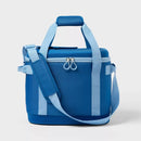 SUN SQUAD™ 24 CANS/20.7QT SOFT SIDED COOLER - BLUE - Scratch & Dent