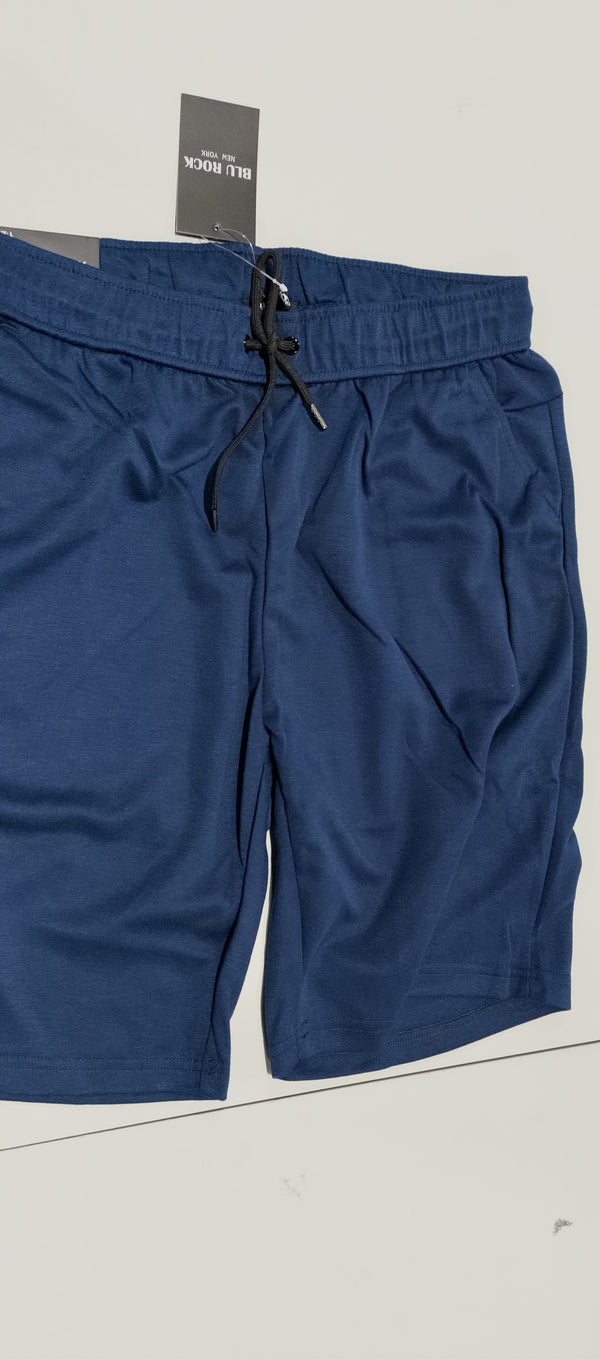 BLU ROCK ROCK LOOSE FIT TECH FLEECE HEAT SEAL ZIPPER POCKET - SIZE: L - NAVY - Brand New